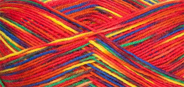 Supersocke 100 Linie 3 Color 4-fach von ONline