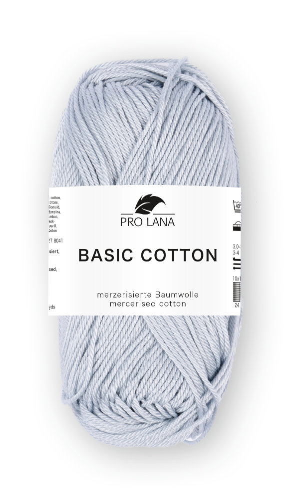 Basic Cotton 0091 - silbergrau