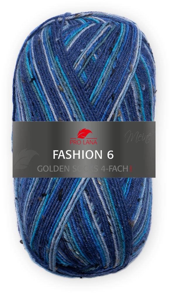Golden Socks Fashion - 4-fach Sockenwolle von Pro Lana