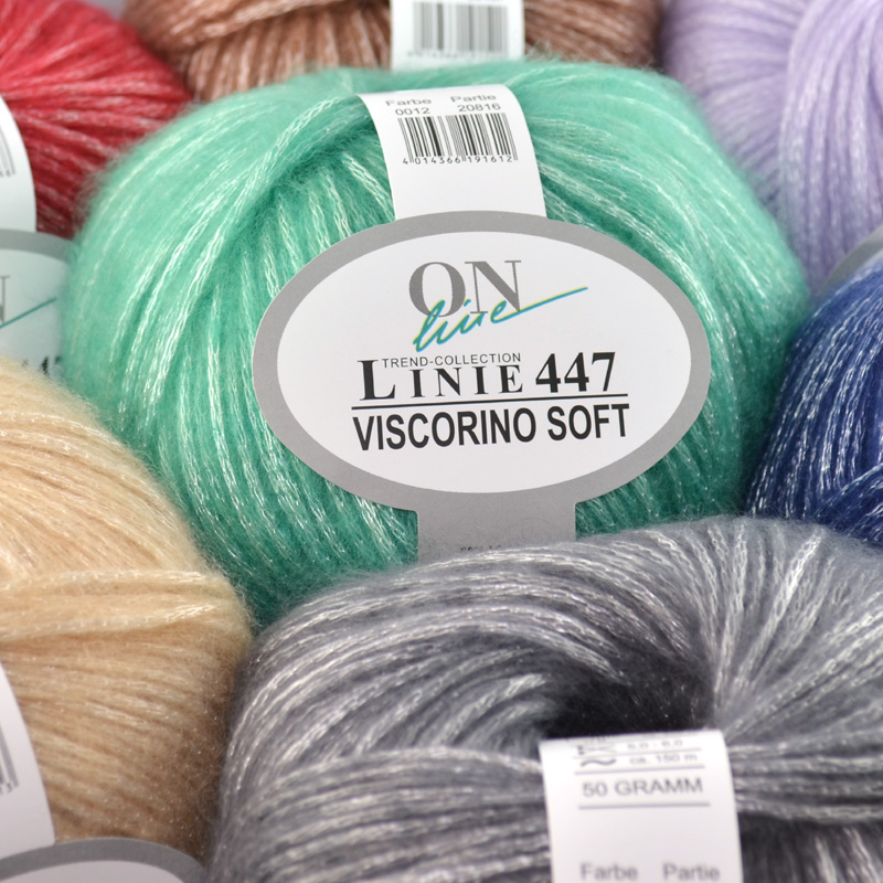 Viscorino Soft Linie 447 *Aktion* (10 Knäuel Mindestabnahme) von ONline 0015 - gelb