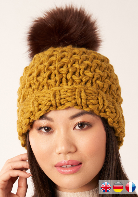 Pear Beanie | Einzelanleitung | Stricken | Quail Studio