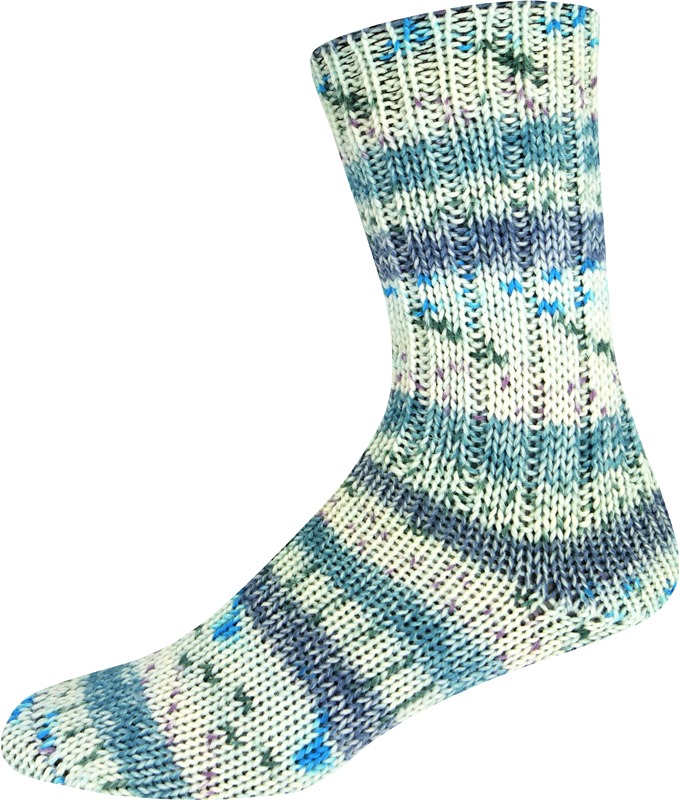 Supersocke 6-fach Merino Color von ONline