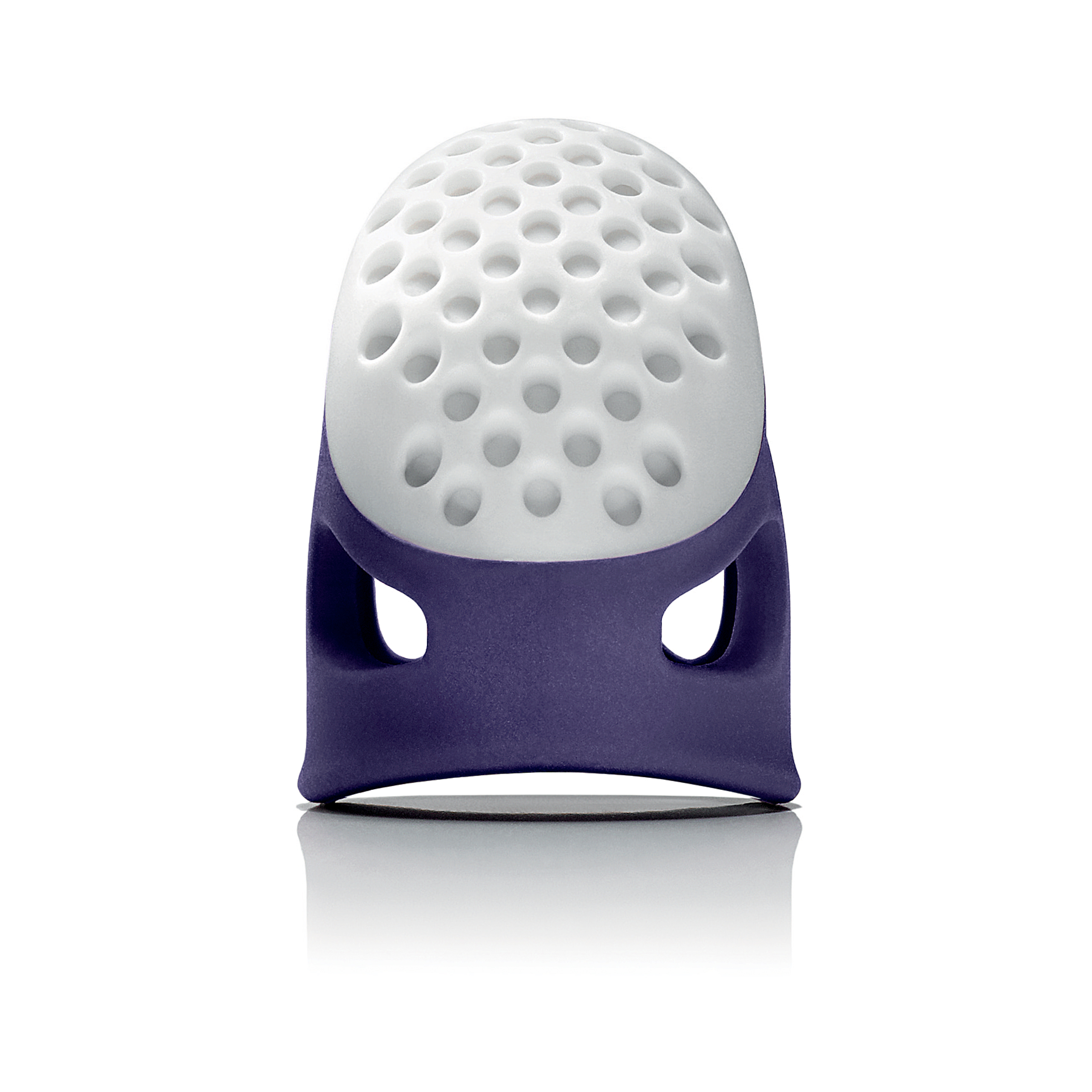 Fingerhut ergonomics S S pflaumenblau/weiß 1 St