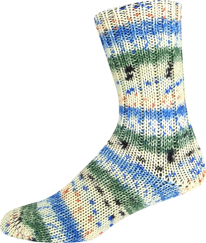 Supersocke 6-fach Merino Color von ONline