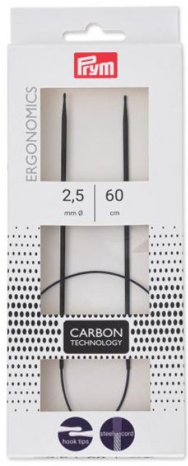 Rundstricknadel Carbon prym.ergonomics von Prym