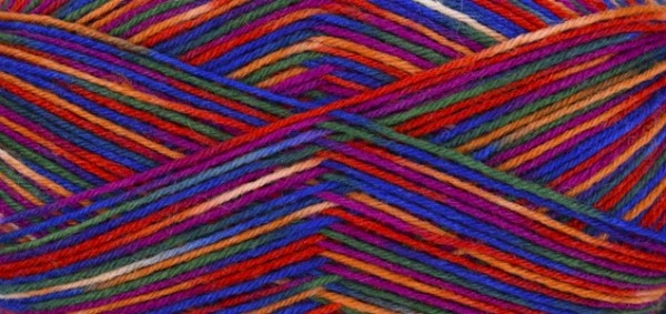 Supersocke 100 Linie 3 Color 4-fach von ONline