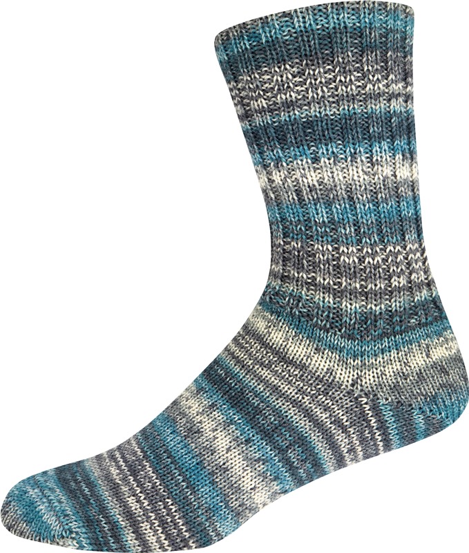 Supersocke 100 Linie 3 Color 4-fach von ONline