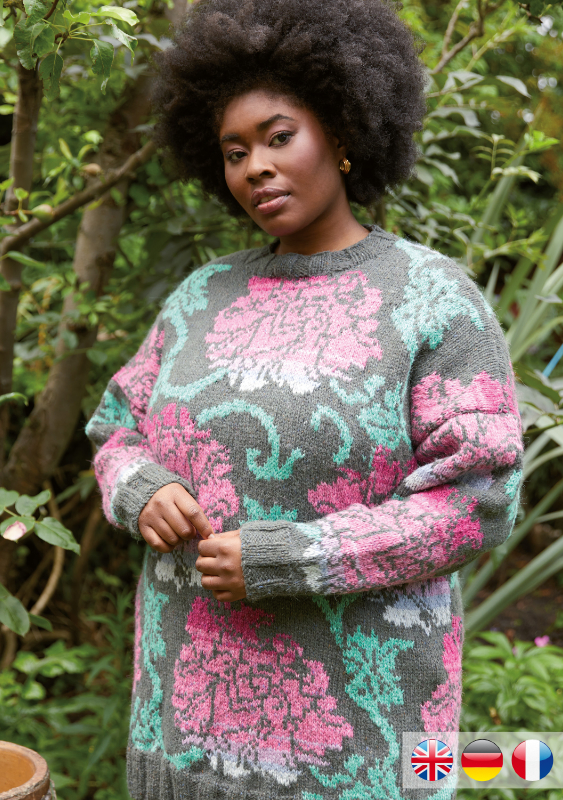 Pullover Tropical Brocade | Einzelanleitung | Stricken | Kaffe Fassett