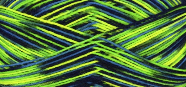 Supersocke 100 Linie 3 Color 4-fach von ONline