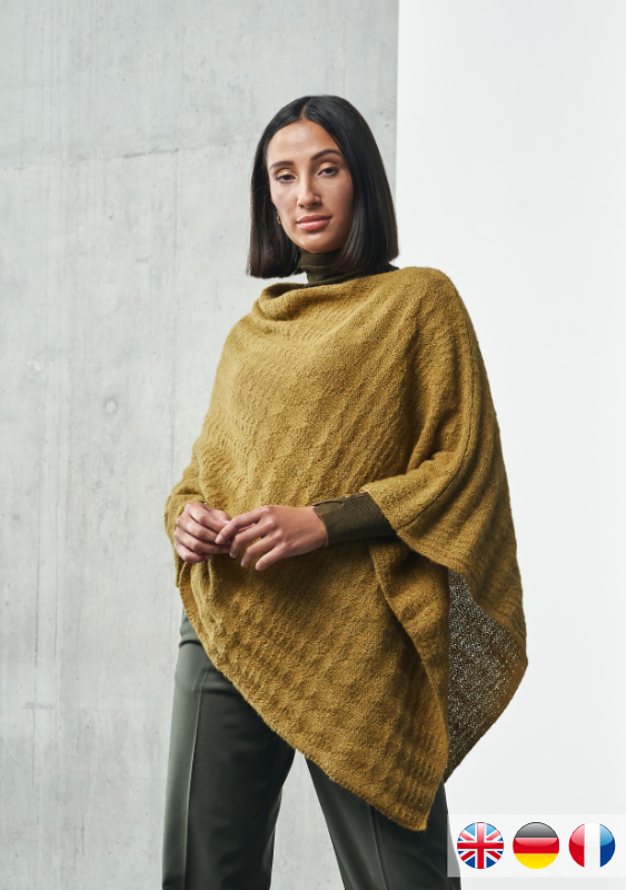 Aldergate Poncho | Einzelanleitung | Stricken | Georgia Farrell