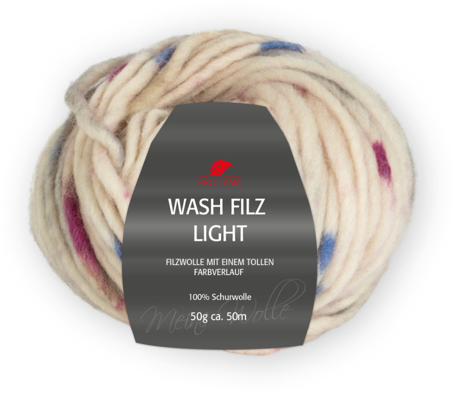 Wash-Filz light von Pro Lana