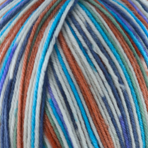 Supersocke Merino Extrafein Sort. 345 Color 4-fach von ONline