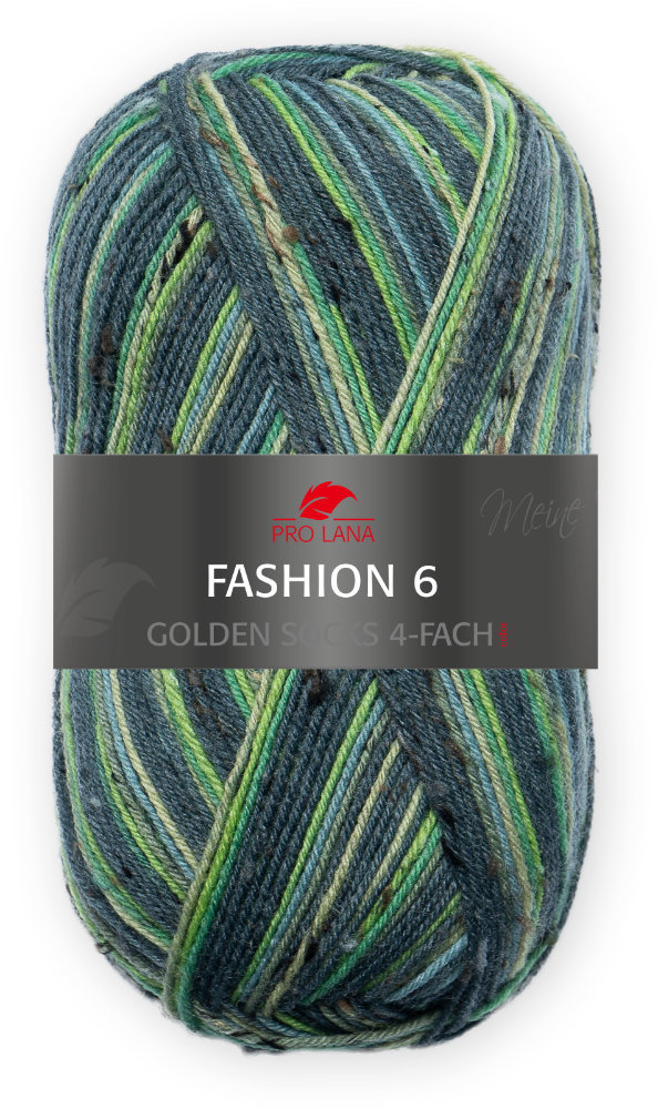 Golden Socks Fashion - 4-fach Sockenwolle von Pro Lana