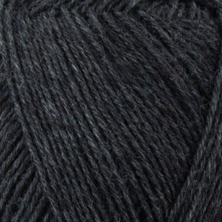 Sockenwolle uni - 4-fach 0097 - graphit melange