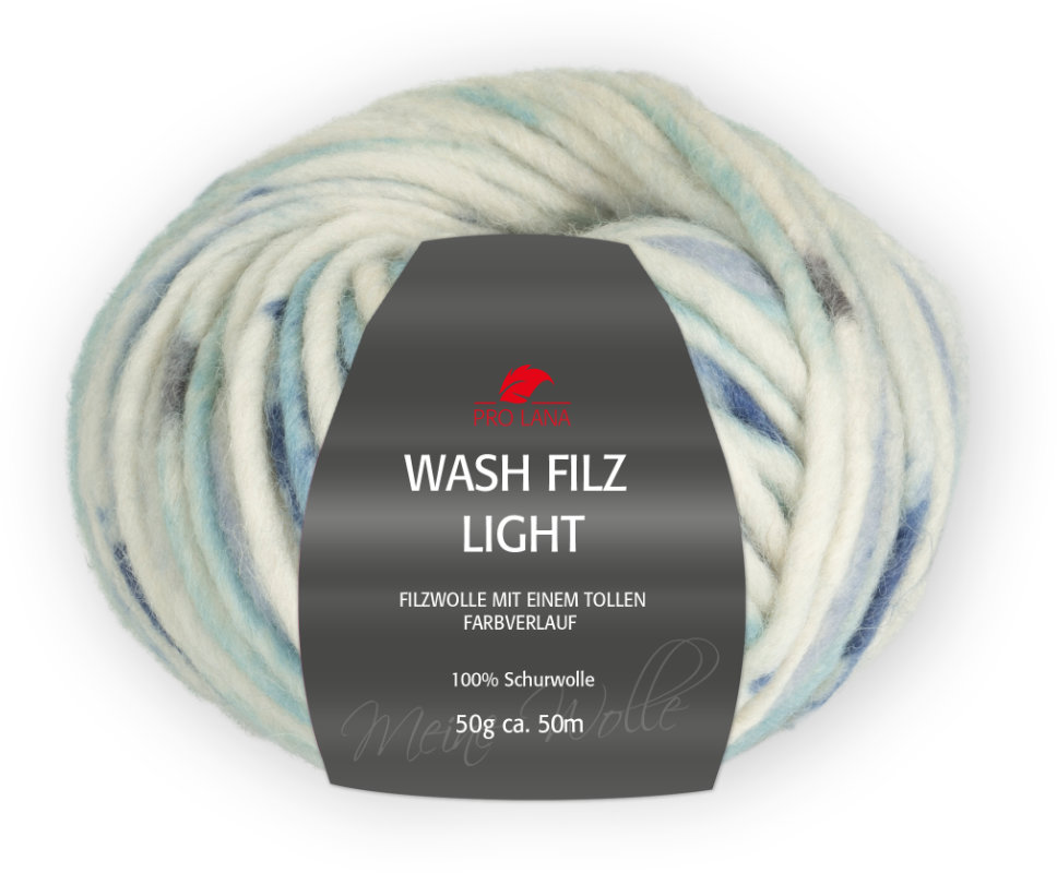 Wash-Filz light von Pro Lana