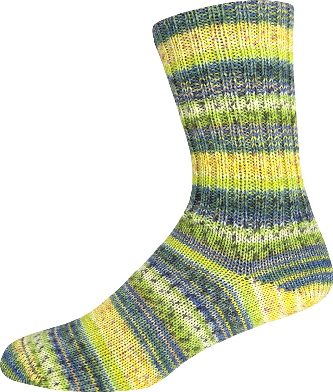 Supersocke 100 Linie 3 Color 4-fach von ONline