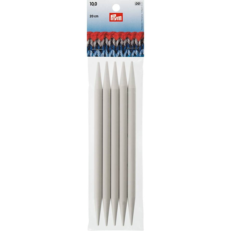 Nadelspiel Kunststoff grau von Prym