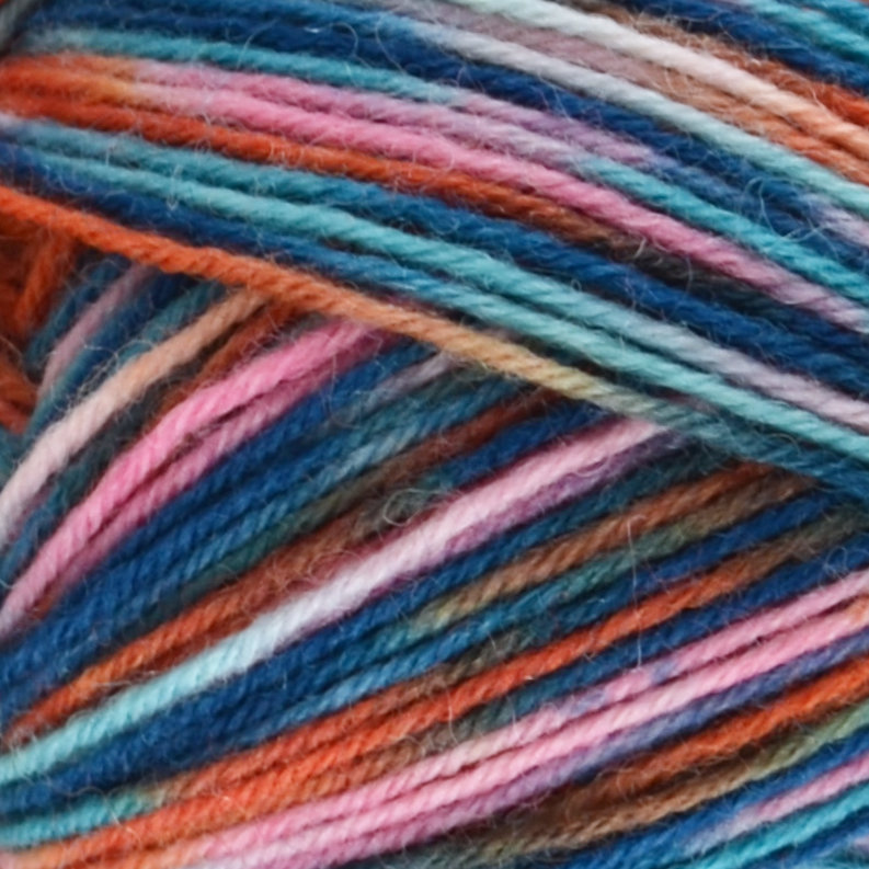 Supersocke 100 Linie 3 Color 4-fach von ONline