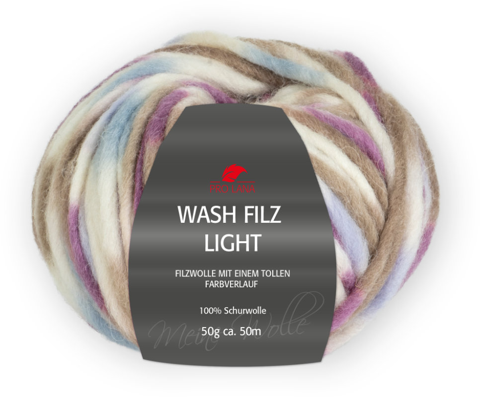 Wash-Filz light von Pro Lana