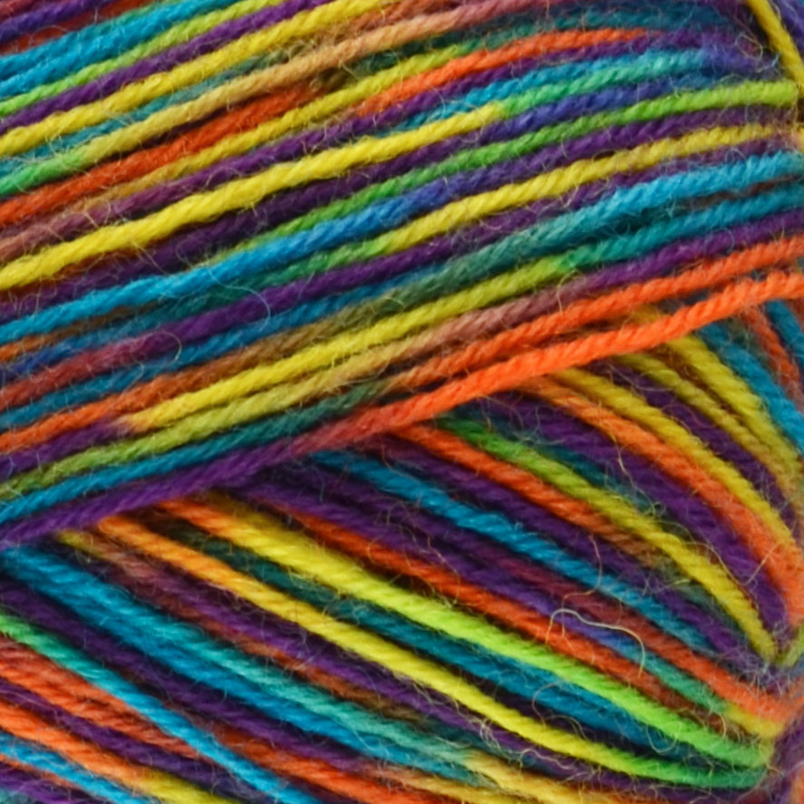 Supersocke 100 Linie 3 Color 4-fach von ONline