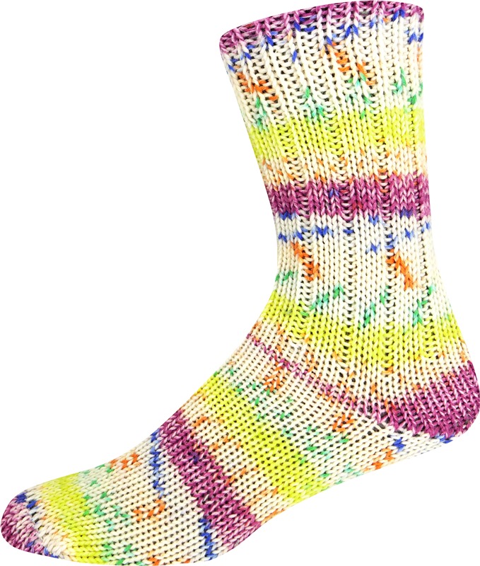Supersocke 6-fach Merino Color von ONline