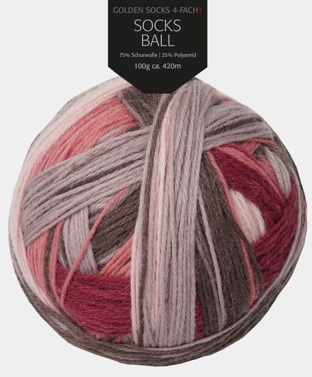 Golden Socks Ball - 4-fach Sockenwolle von Pro Lana